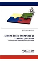 Making sense of knowledge creation processes