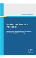 Wert der Ressource Personal