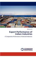 Export Performance of Indian Industries