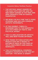 Serpentine Gallery Manifesto Marathon