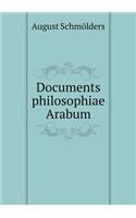 Documents Philosophiae Arabum