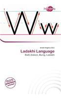Ladakhi Language