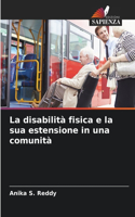 disabilità fisica e la sua estensione in una comunità