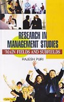 Research in management studies main fields and subfield