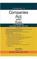 Companies Act With Rules( HardBound Pocket Edition)