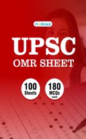 UPSC OMR Sheets - 100 sheets, 180 MCQs each