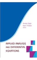 Applied Analysis and Differential Equations