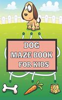 Dog maze book for kids
