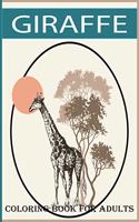 Giraffe coloring book for adults
