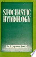 STOCHASTIC HYDROLOGY