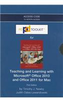 PDToolKit - Access Card - for Teaching and Learning with Microsoft Office 2010 and Office 2011 for Mac