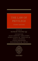 The Law of Privilege