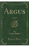Argus, Vol. 4: Fall 1979 (Classic Reprint)