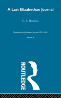 A Last Elizabethan Journal V3