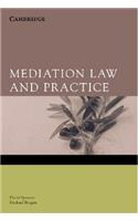 Mediation Law and Practice