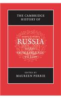 The Cambridge History of Russia 3 Volume Hardback Set