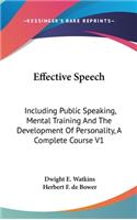 Effective Speech