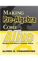 Making Pre-Algebra Come Alive