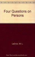 Four Questions on Persons