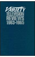 Variety Television Reviews, 1963-1965