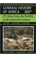 General History of Africa volume 4 [pbk abridged]