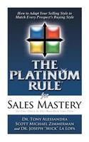 Platinum Rule for Sales Mastery Hardback Book