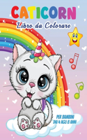 Caticorn Libro da Colorare