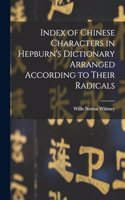 Index of Chinese Characters in Hepburn's Dictionary Arranged According to Their Radicals