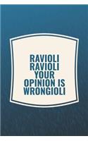 Ravioli Ravioli Your Opinion Is Wrongioli