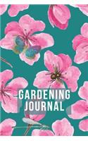 Gardening Journal: 6 x 9 Garden Log book Gift ideas gardeners Present for garden lovers gardening gifts