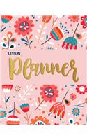 Lesson Planner: (Teacher Planner Book)