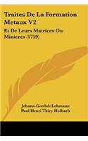 Traites De La Formation Metaux V2