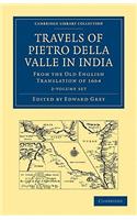 Travels of Pietro Della Valle in India 2 Volume Paperback Set