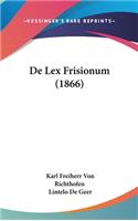 De Lex Frisionum (1866)