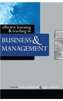 Effective Learning and Teaching in Business and Management