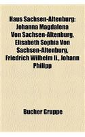 Haus Sachsen-Altenburg: Johanna Magdalena Von Sachsen-Altenburg, Elisabeth Sophia Von Sachsen-Altenburg, Friedrich Wilhelm II., Johann Philipp(German)