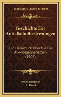 Geschichte Der Antialkoholbestrebungen