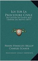 Loi Sur La Procedure Civile
