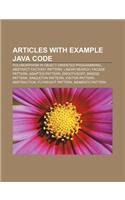 Articles with Example Java Code: Polymorphism in Object-Oriented Programming, Abstract Factory Pattern, Linear Search, Facade Pattern(English)