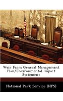 Weir Farm General Management Plan/Environmental Impact Statement