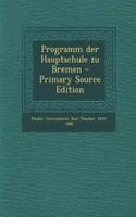 Programm Der Hauptschule Zu Bremen