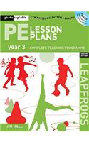 PE Lesson Plans Year 3: Photocopiable Gymnastic Activities, Dance, Games Teaching Programmes(Leapfrogs)