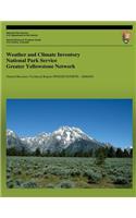 Weather and Climate Inventory National Park Service Greater Yellowstone Network