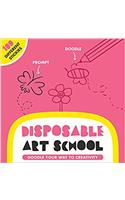Disposable Art School Pink: Doodle Your Way to Creativity