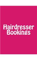 Hairdresser Bookings