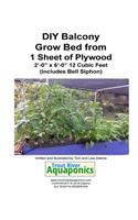 Diy Balcony Grow Bed from 1 Sheet of Plywood