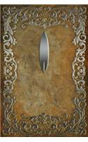 Monogram Surfing Notebook: (65 Monogram Rustic 150 Lined)