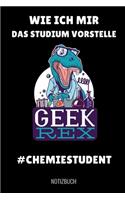 Wie Ich Mir Das Studium Vorstelle #chemiestudent Notizbuch