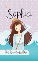 Sophia Daily Planner Notebook Diary