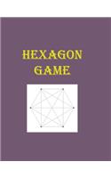 Hexagon Game: Hexagon is a short game, having a maximum of 15 moves and the game can never end in a tie. Ideal gift for family and friends. Great car travel game.(6 Paper Games)